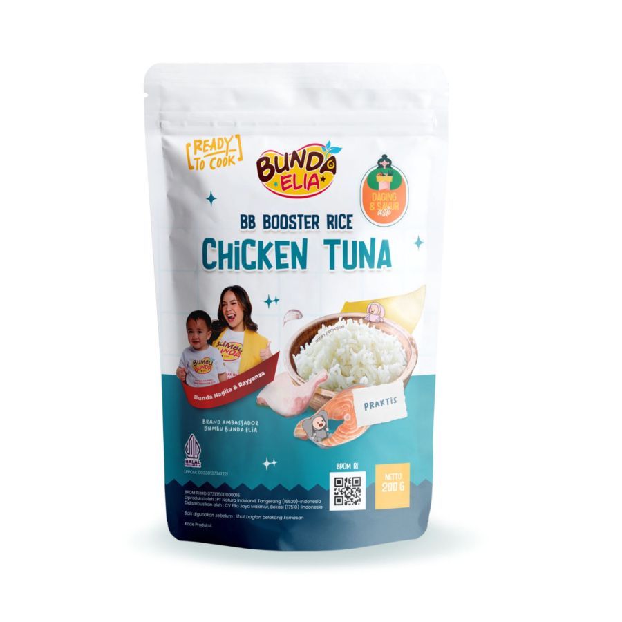 

Bumbu Bunda Elia BB Booster Rice Chicken Tuna 200gram
