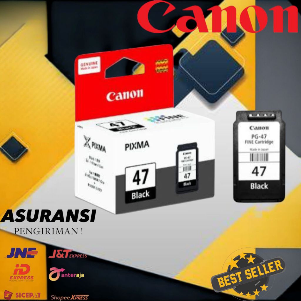 cartridge printer Canon PG 47 black for printer E400/E410/E3170/..