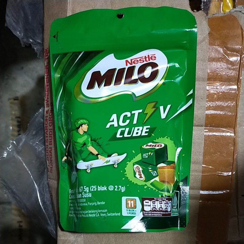 

Nestle MILO Activ cube 25blok 2.7g