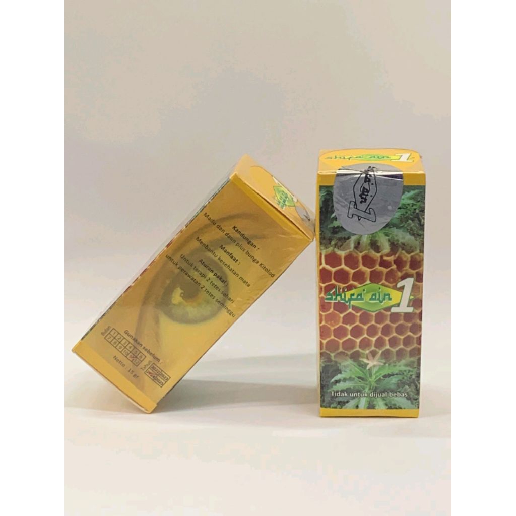 Tetes Mata Herbal Shifa Ain 1 Isi 15 gram