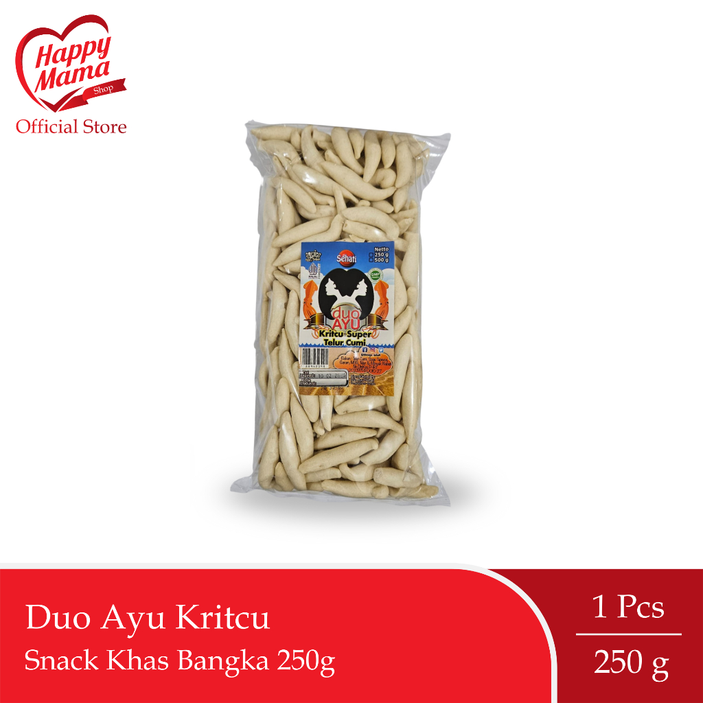 

Duo Ayu Kritcu Snack Khas Bangka 250g