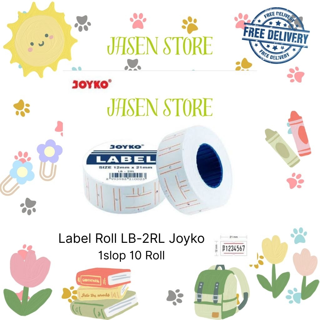 

Isi Alat Label Harga Joyko LB-2RL