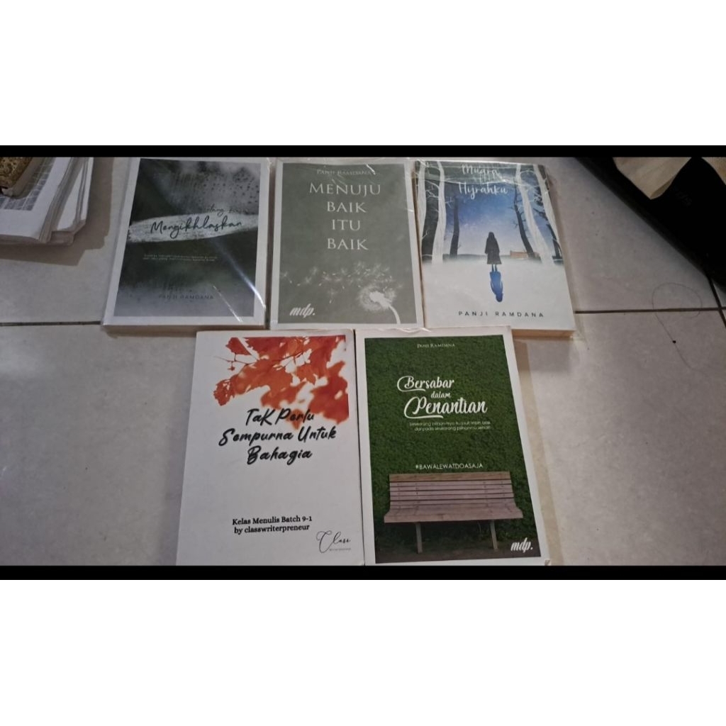 BUKU PANJI RAMDANA 4 PCS BACA DESKRIPSI