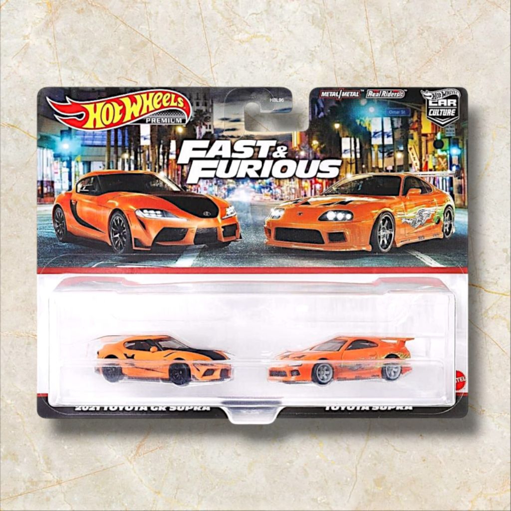 Hot Wheels Premium Twin 2 Pack Original