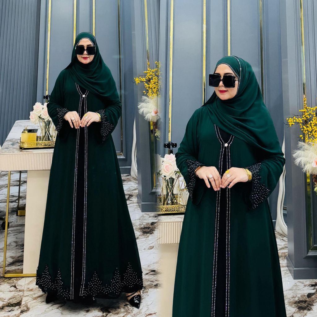 ABAYA RAUDHA SET PASHMINA