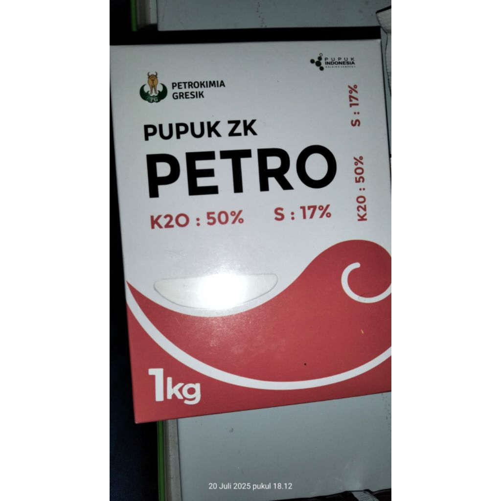 PUPUK ZK PETRO 1 KG