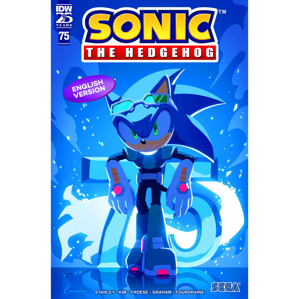 TERMURAH Komik Sonic The Hedgehog English Version Seri 75 Buku Cerita Comic Petualangan
