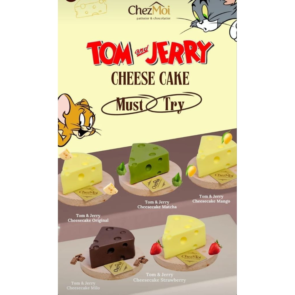 

Tom and Jerry Cheese cake
