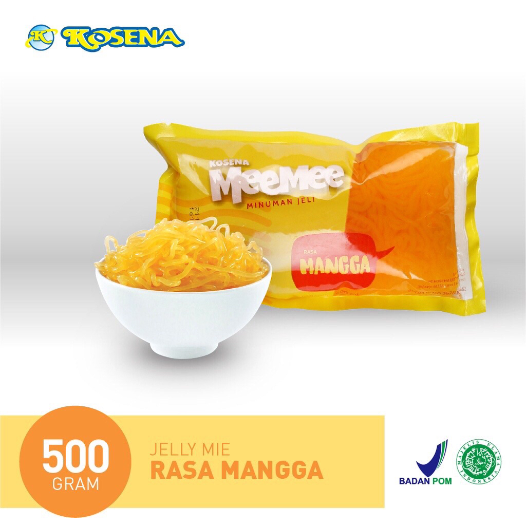 

JELLY MEE MEE RASA MANGGA 500 GR | JELLY MIE