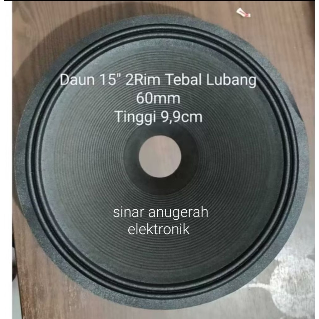 daun speaker Black spider 15600