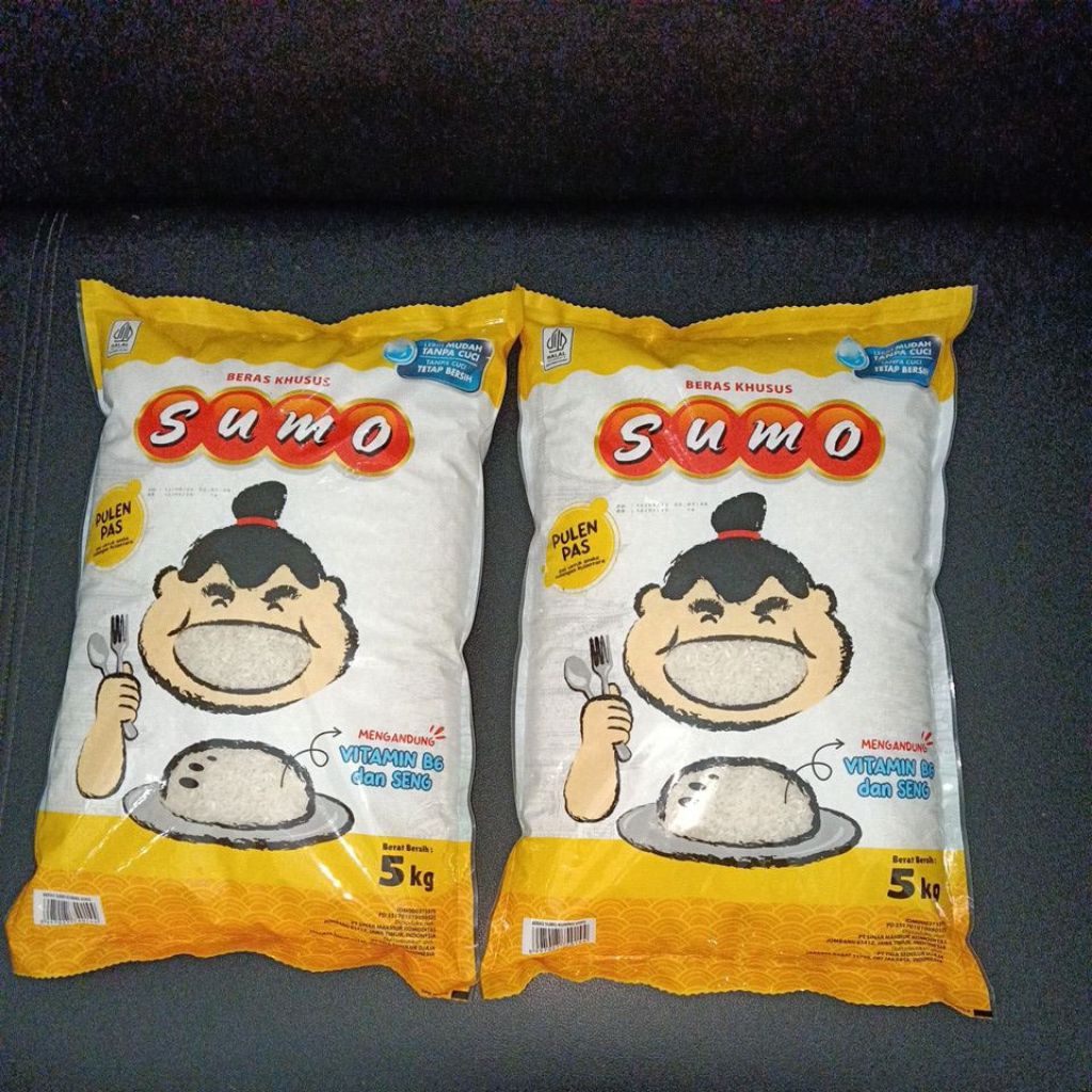 

⚡ INSTAN⚡BERAS SUMO KUNING 10KG (2PACK@5KG)-100%ORI