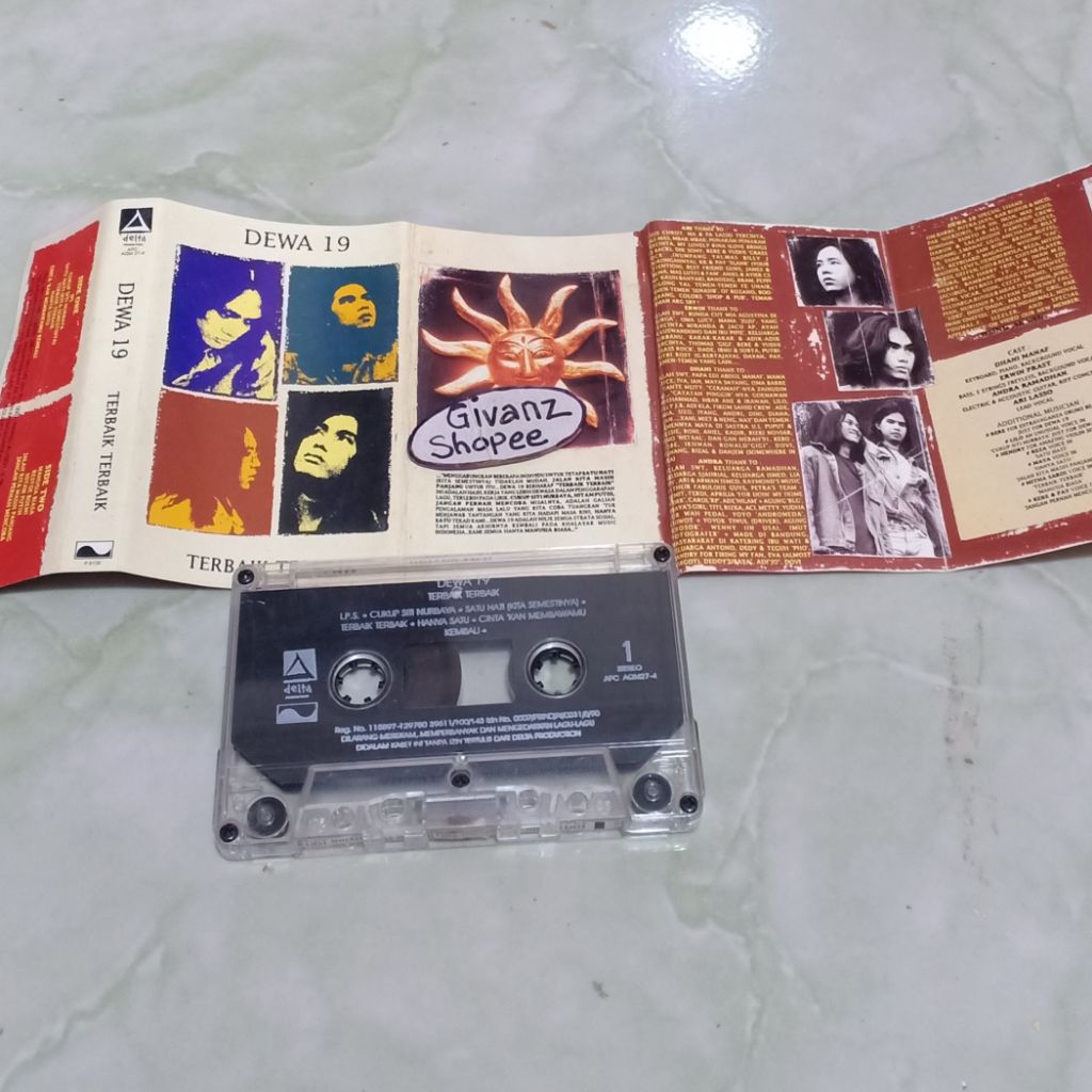 kaset pita DEWA 19 - Terbaik Terbaik