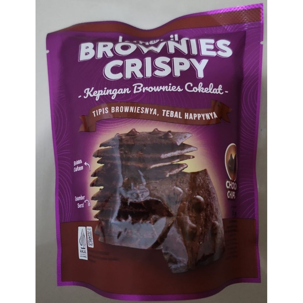 

Lemonilo Brownies Crispy 35gr / Brownies Crispy Coklat / Biskuit Gluten Free / Gluten Free