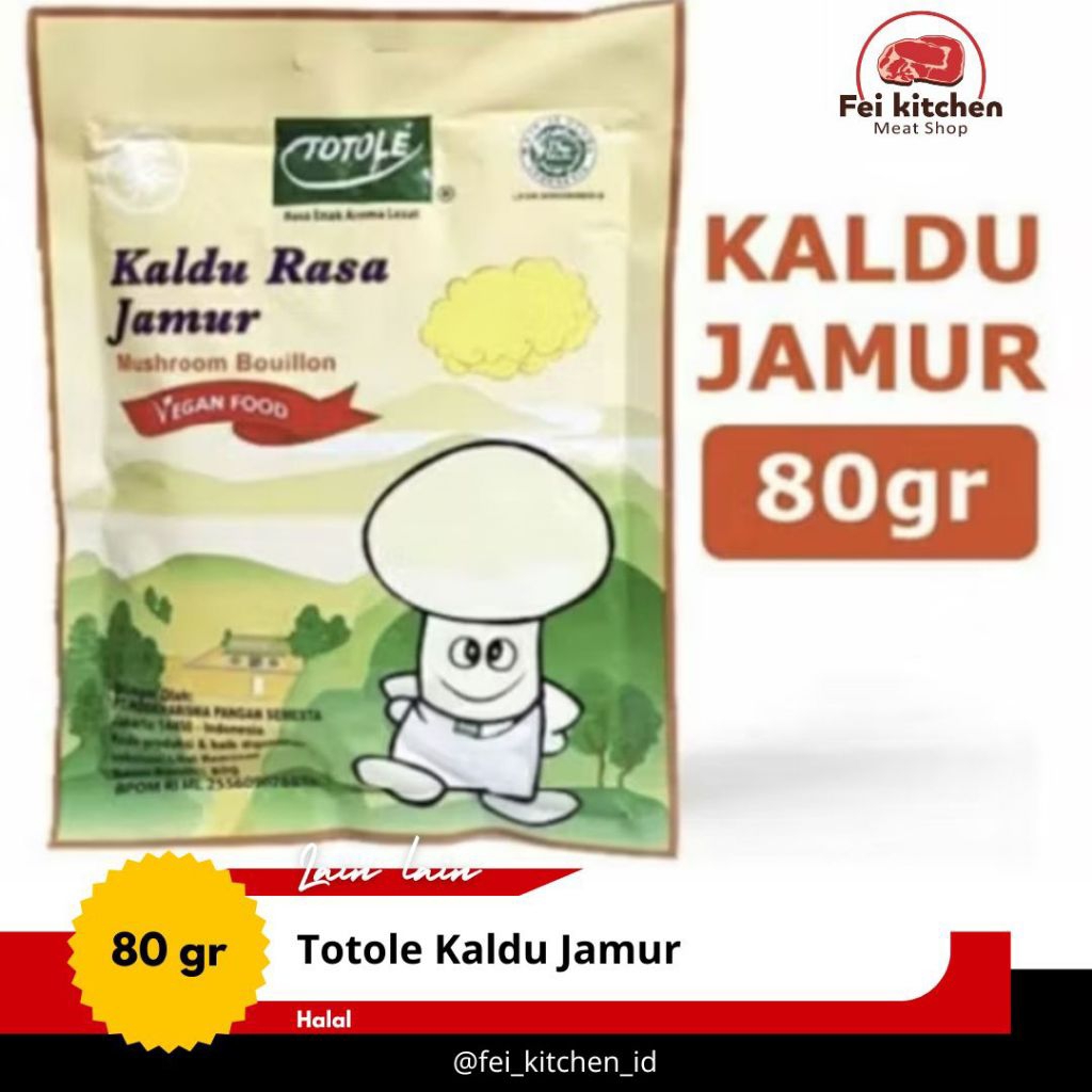 

totole bumbu kaldu jamur 80gr