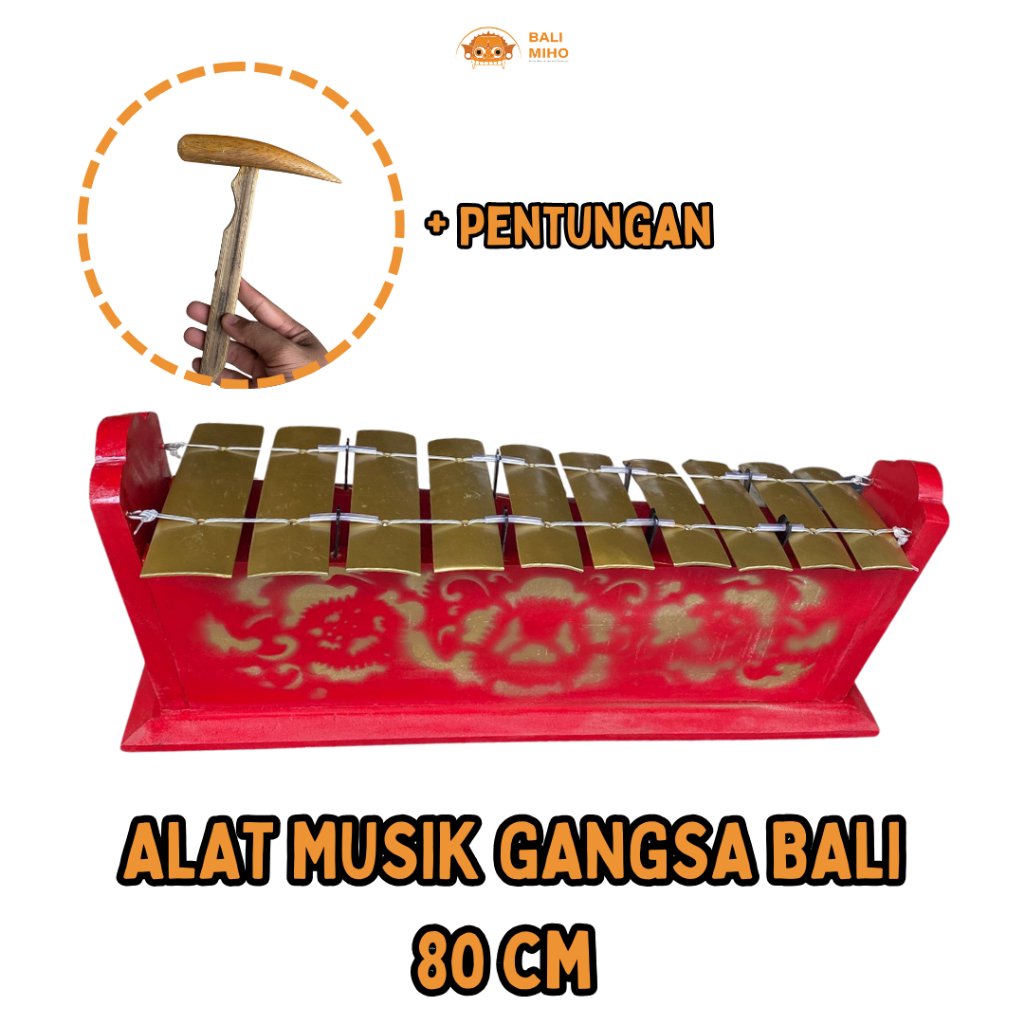 Alat Musik Gangsa Bali 80 cm - Gangsa - Gamelan Bali - Gamelan tradisional - Alat Musik Pukul