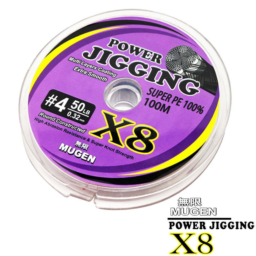 Senar Pancing PE Mugen Power Jigging X8 Super Kuat Dan Lembut Konekting