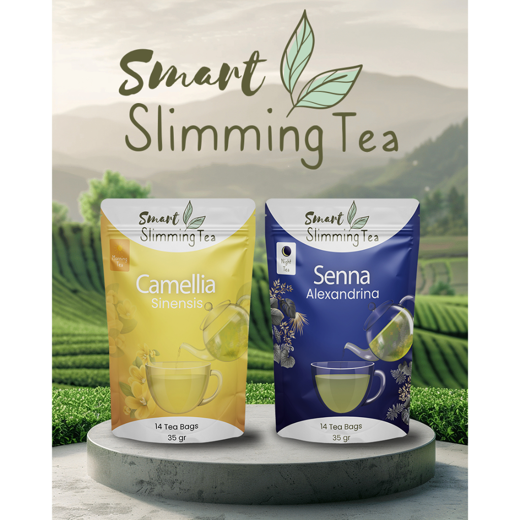 

TEH OBAT DIET SMART SLIMMING TEA MEMPERLANCAR METABOLISE DAN MENAHAN NAFSU MAKAN ALAMI HERBAL