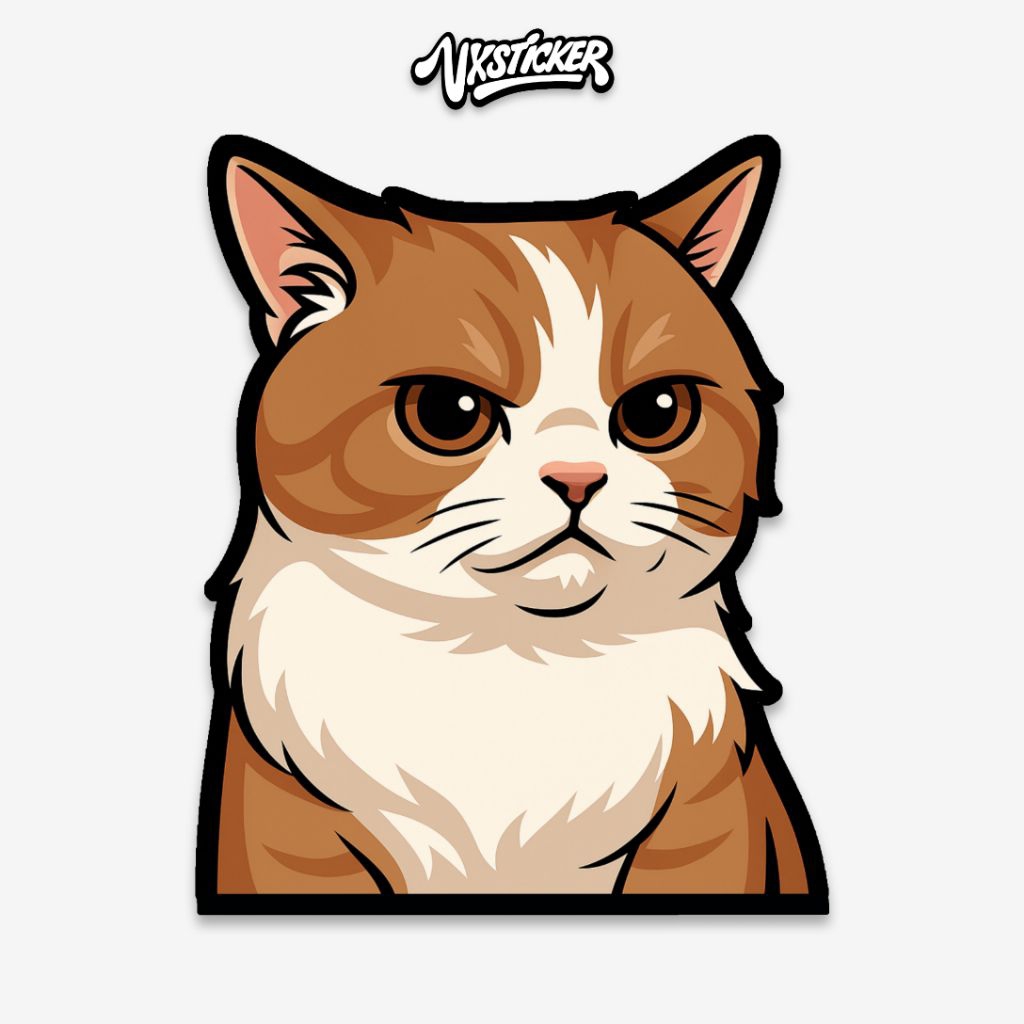 

Stiker/Sticker kucing lucu #49 VXSTICKER