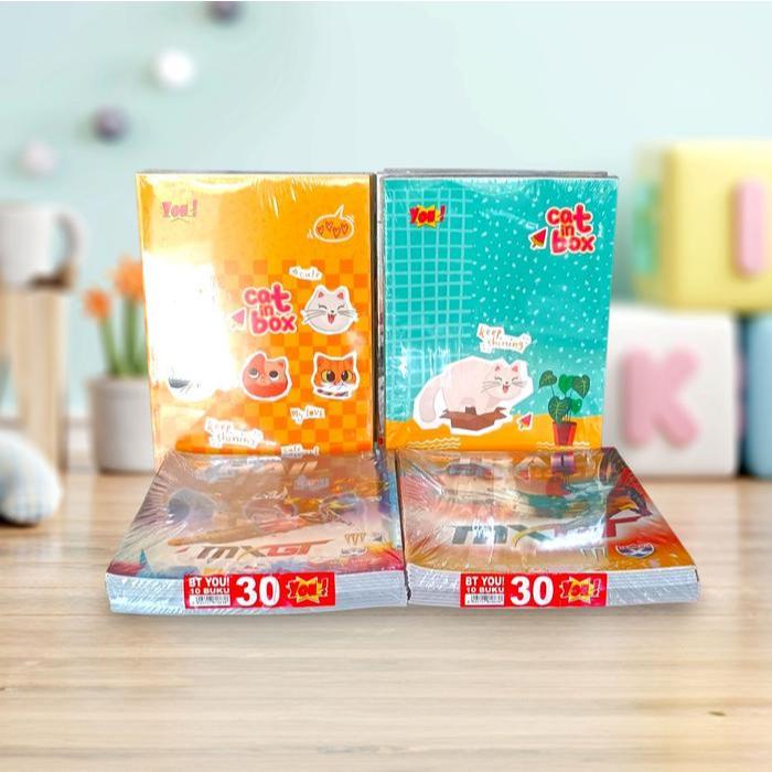 

YOU Buku Tulis Bergaris Murah Ekonomis 38 Lembar Per Pack Original (Isi 10 PCS) / Buku SiDu Kiky BT-YOU 38 Sheets Per Pak
