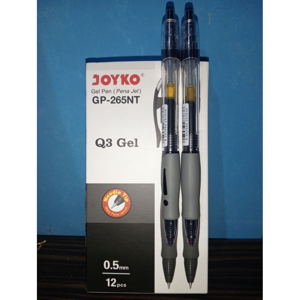 

Pulpen Joyko Gel Pen GP-265NT 0.5mm | Pena Tinta Gel Jarum