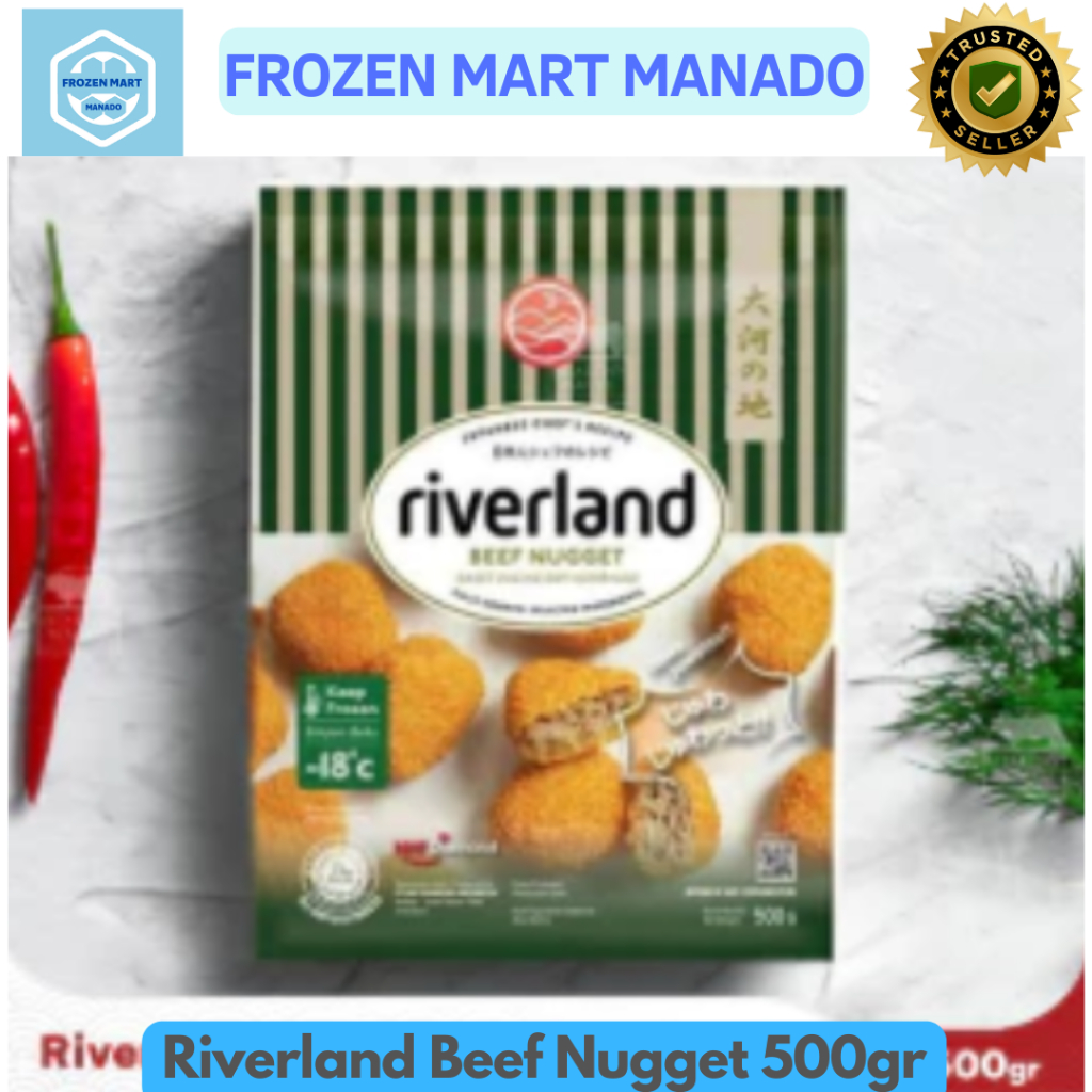 

Riverland Beef Nugget 500gr - Frozen Mart Manado (Frozen Food Manado)