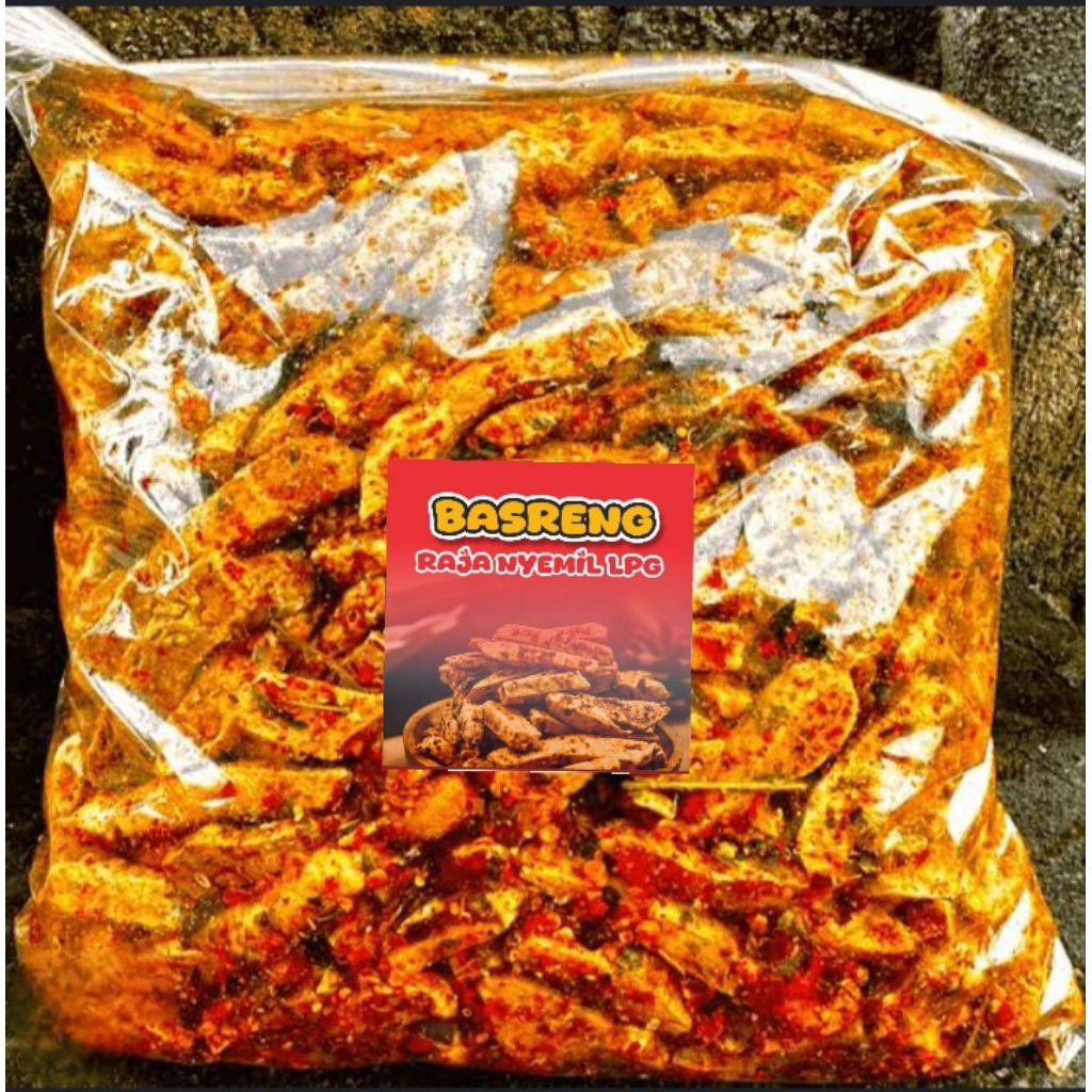 

basreng pedas renyah daun jeruk 500gram