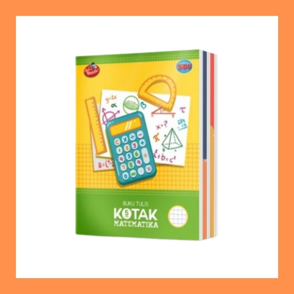

Sidu Buku Tulis Kotak 38 lembar 1pak 10pcs