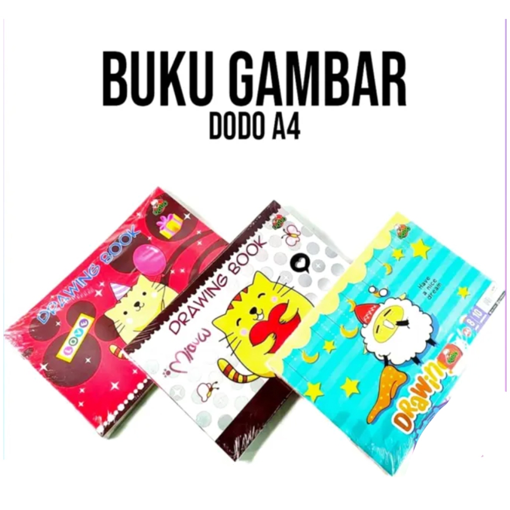

BUKU GAMBAR A4 DODO FANCY SATUAN DAN SATU PACK