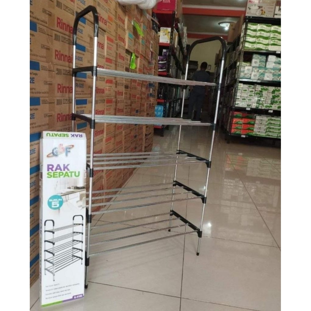 Rak Sepatu susun 5 GSF