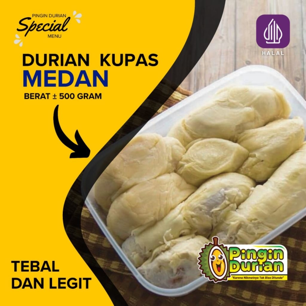 

Durian kupas medan / Durian box / Durian frozen
