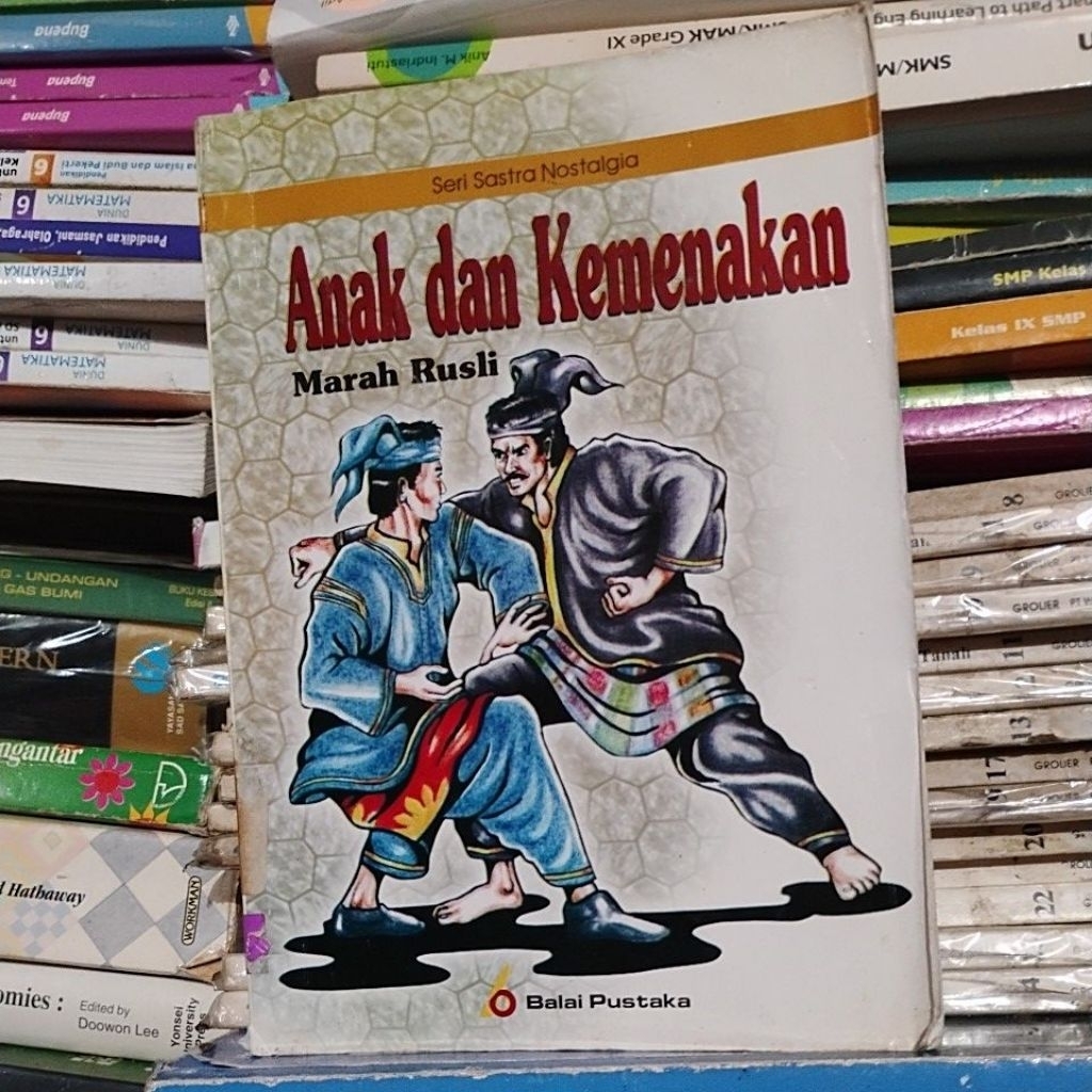 Novel Klasik Anak dan Kemenakan Marah Rusli Balai Pustaka