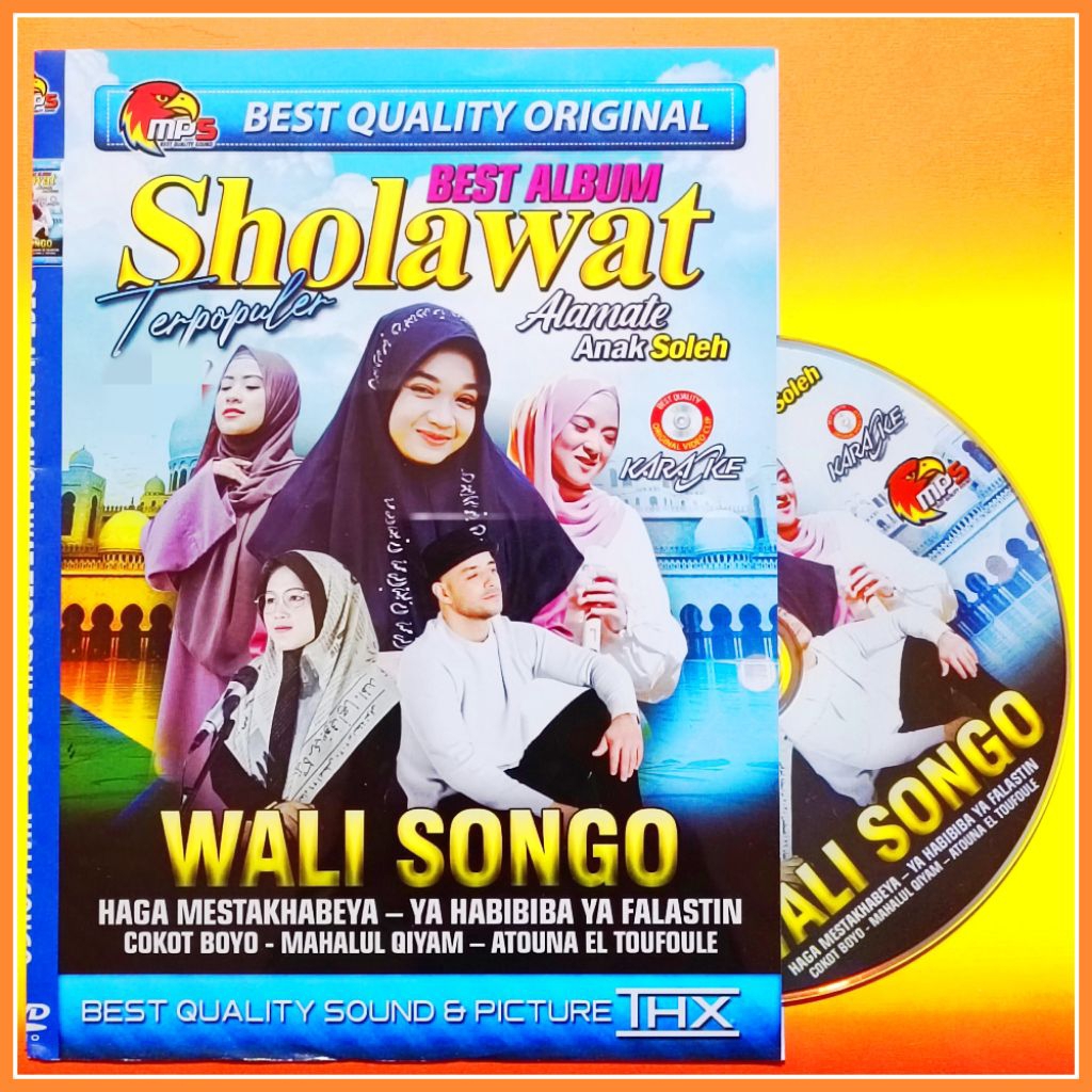 Kaset MP5 Video 70 Lagu Sholawat Islami Campuran Album Terpopuler