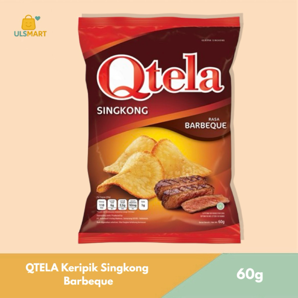 

QTELA Keripik Singkong Barbeque 60 g