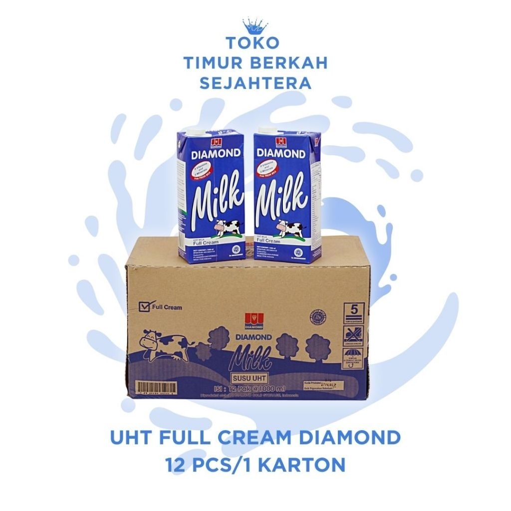 

DIAMOND MILK UHT FULL CREAM 1 LITER
