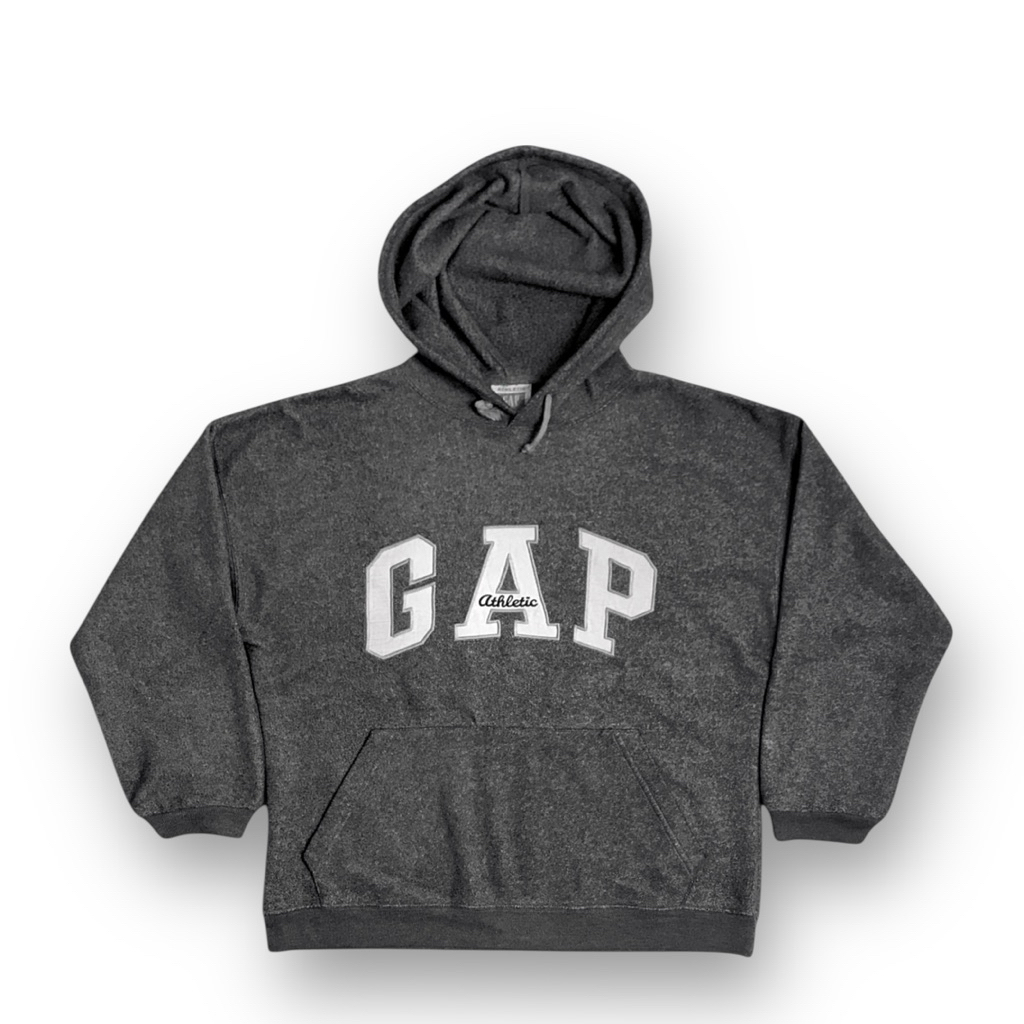 90s GAP Athletic Vintage Fleece Hoodie Boxy Fit