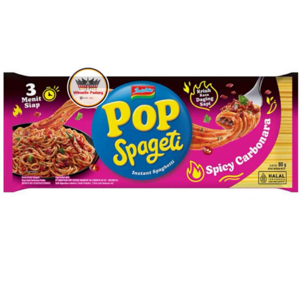 

Indomie Pop Spageti Spicy Carbonara 80gr