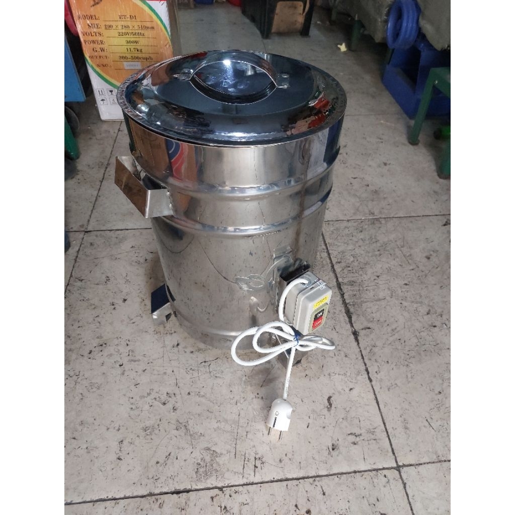 spinner minyak 3 kg ,1.5 kg , 5 kg listrik/ spinner abon 3 kg , 1.5 kg listrik/ mesin spinner  listr