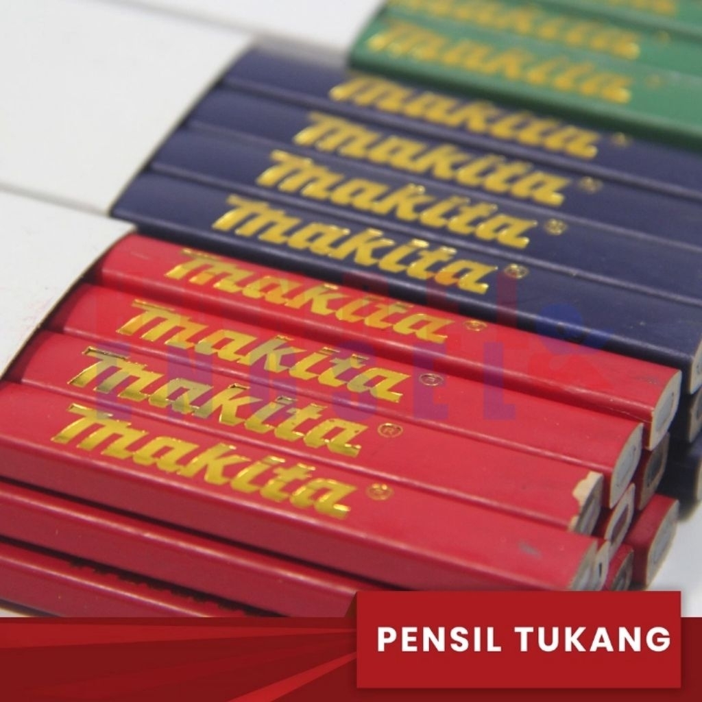 

Pensil Kayu Tukang Bangunan/ Oval / Panjang