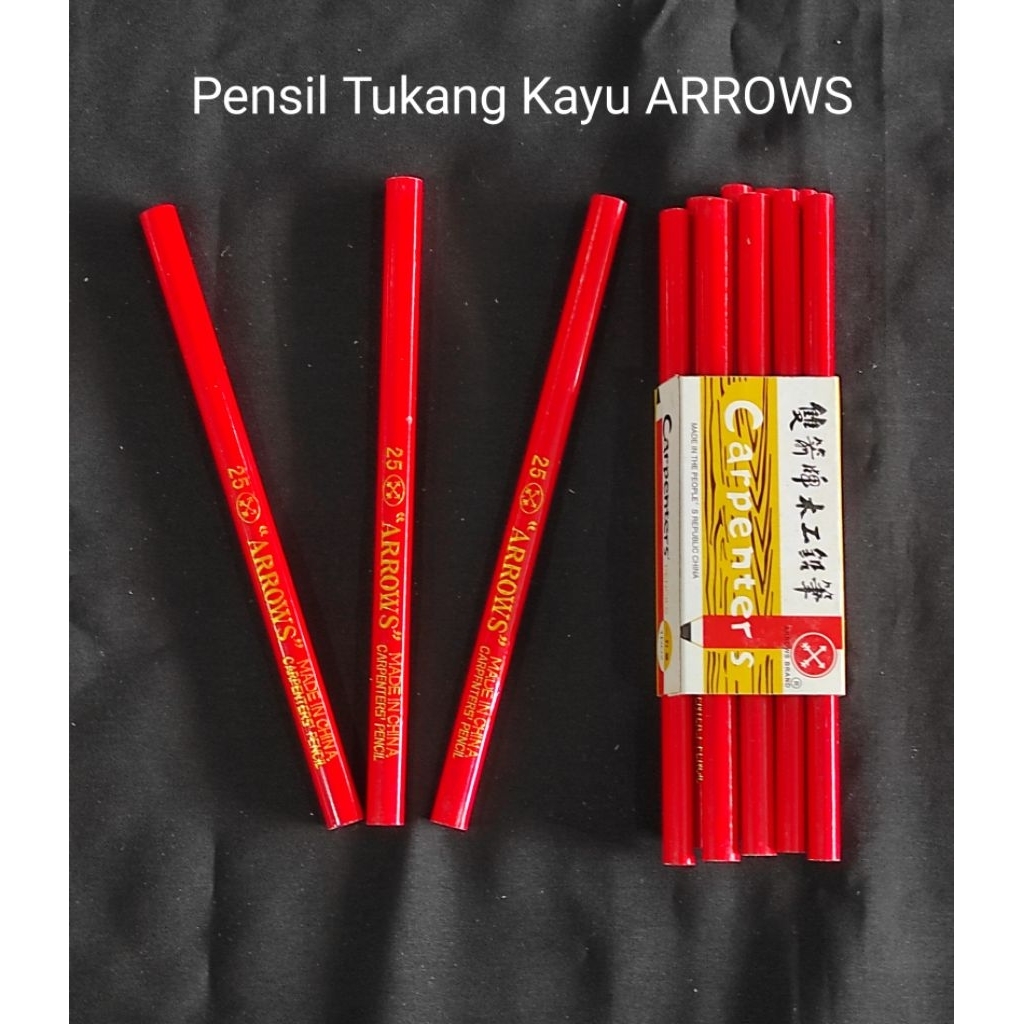 

Pensil Tukang Kayu ARROWS (Perpcs)