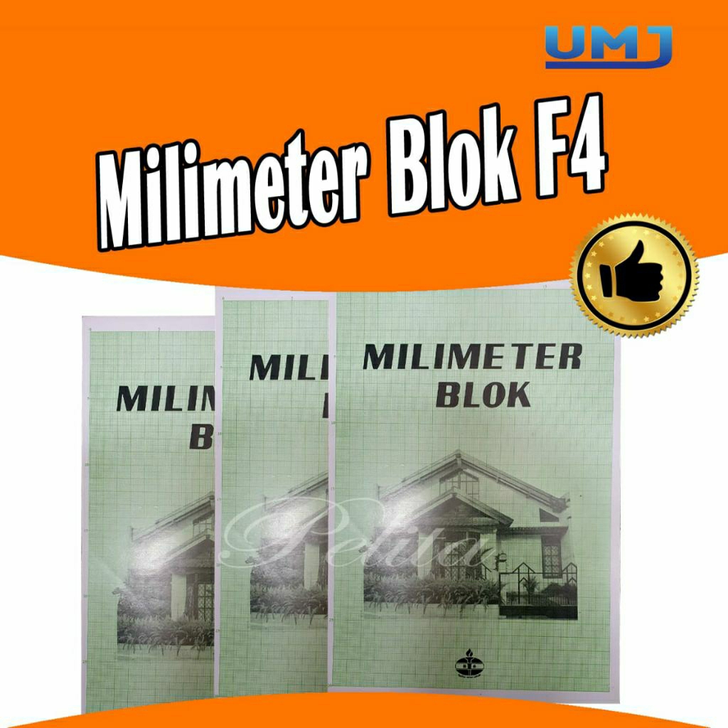 

Buku Milimeter Blok kertas milimeter gambar F4