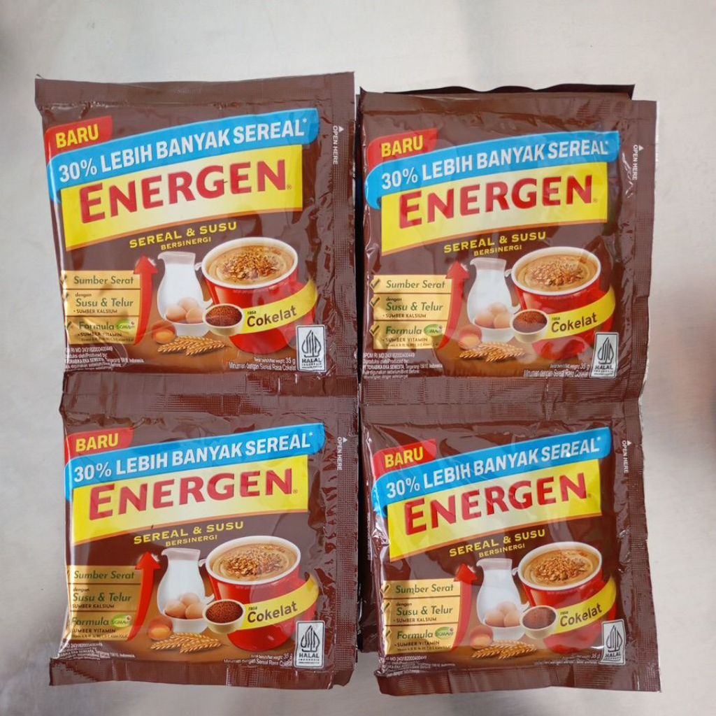 

Energen Coklat Renceng Isi 10sachet 35gr