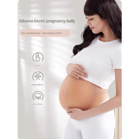 EDS - Perut Palsu Kehamilan Simulasi Perut Hamil Tanpa Kulit / Perut Hamil Palsu Silikon / Perut Ham