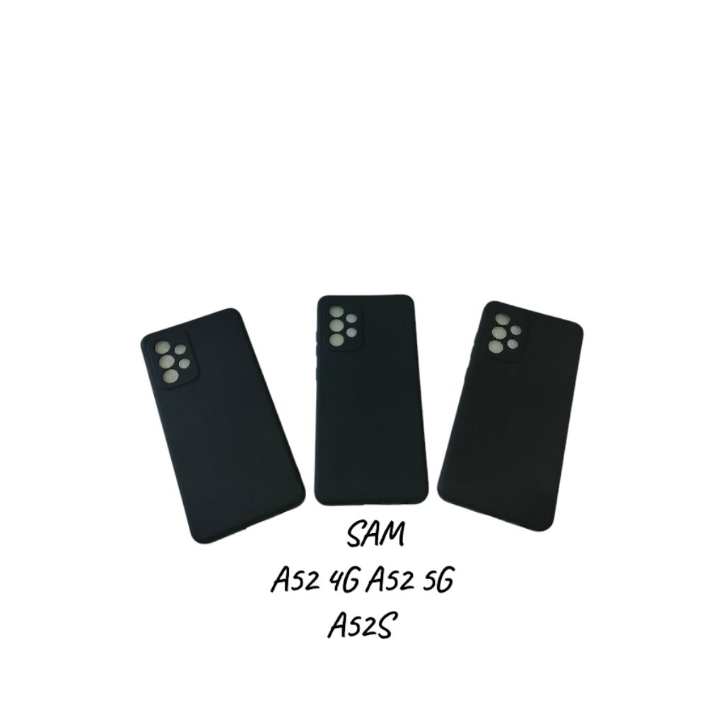 Samsung a52 4g a52 5g a52s softcase premium black a52 case slim black
