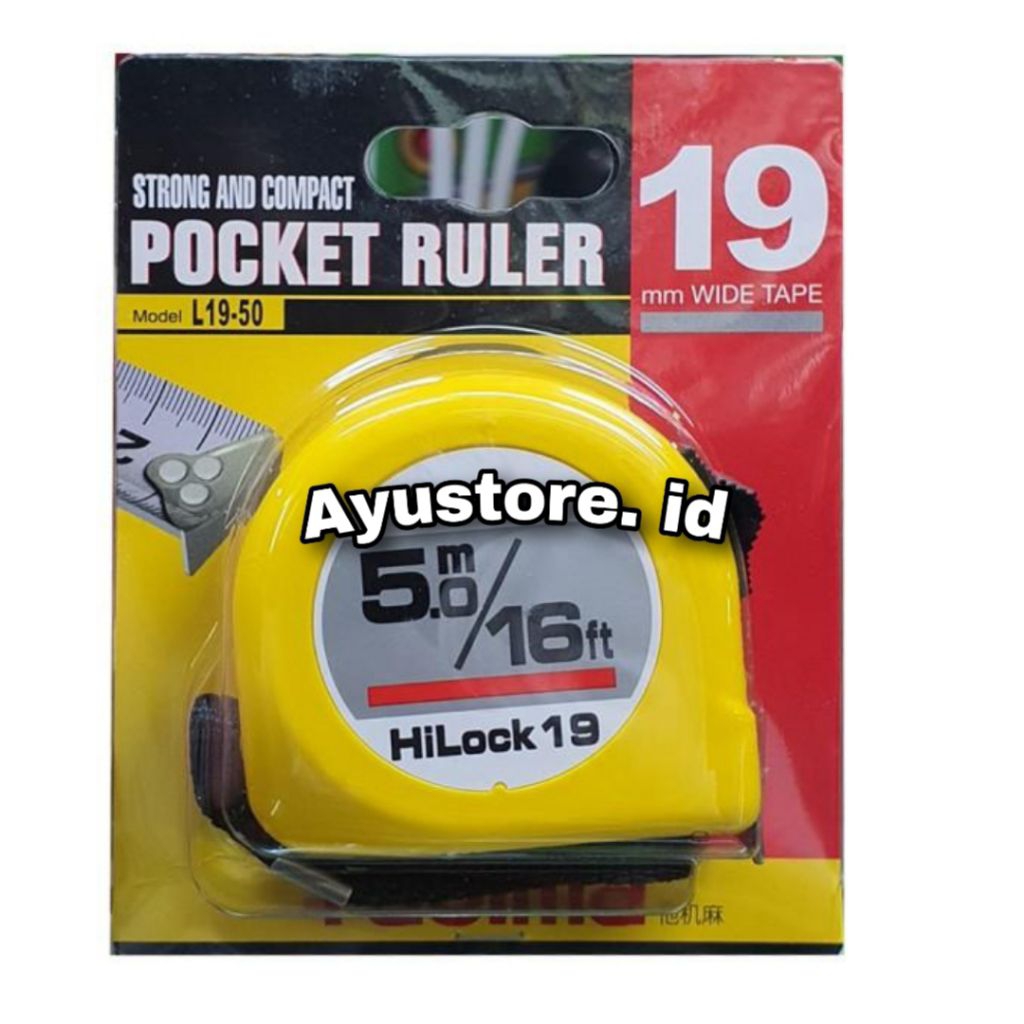 TAJIMA METERAN HILOCK 5M tajima original