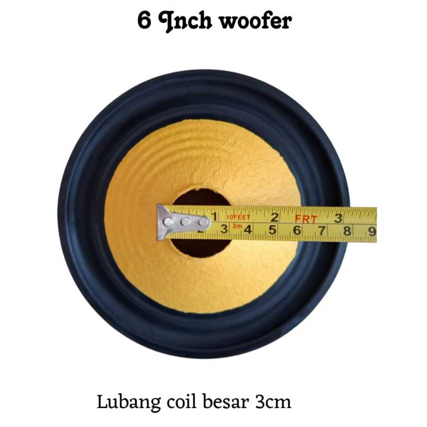 KERTAS SPEAKER 6 INCH DAN  DAUN SPEAKER 6 INCH