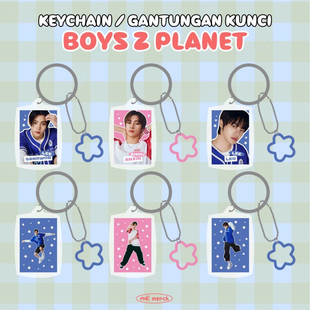 BOYS 2 PLANET / BOYS II PLANET / BOYS PLANET 2 / ALD1 / ALPHA DRIVE ONE / KEYCHAIN GANTUNGAN KUNCI
