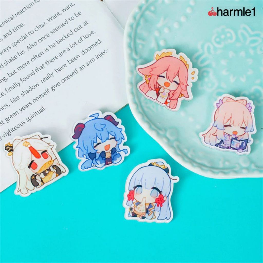 Aksesoris Pin Bros Kartun | Hiasan Lucu Ransel, Baju & Topi - [MRH3]