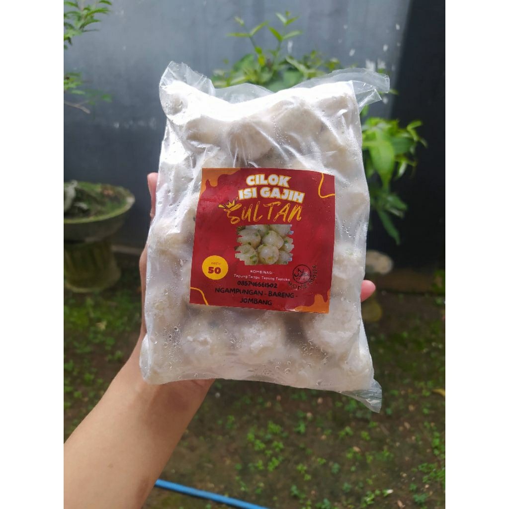 

Frozen Cilok Isi Gajih 50 pcs – Cilok Kenyal Gurih Tanpa Pengawet