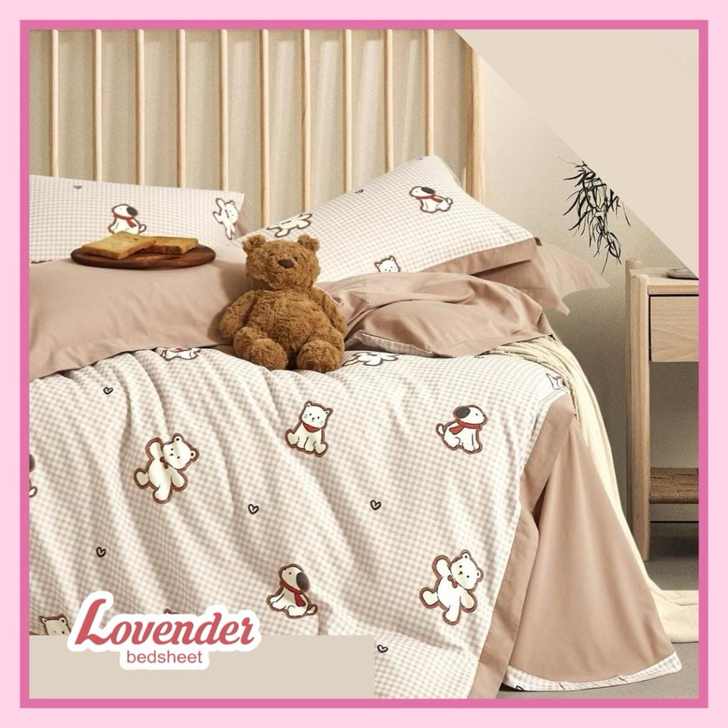 Kain sprei katun jepang "Motif anak / shabby kecil/ dinosaurus"