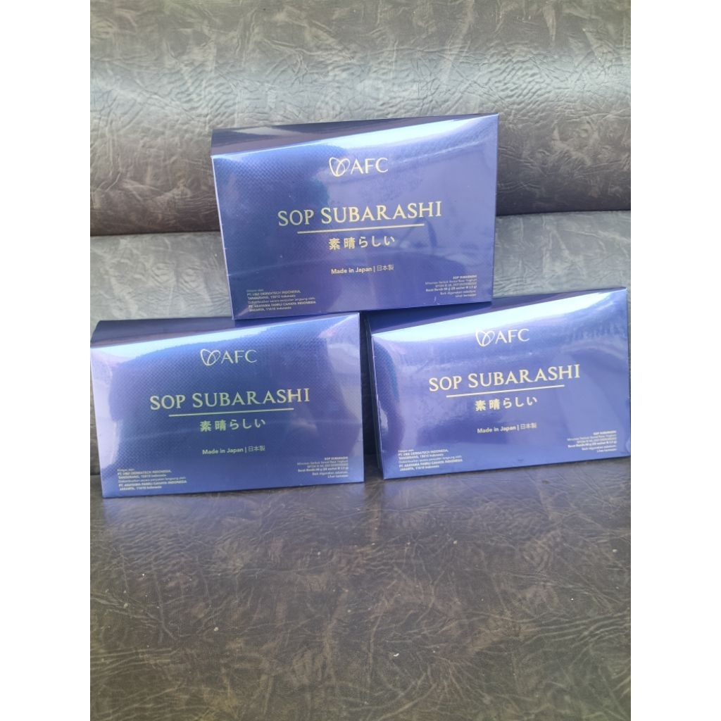 

3 Box Subarashi Gold Exp 2028 AFC Original Japan